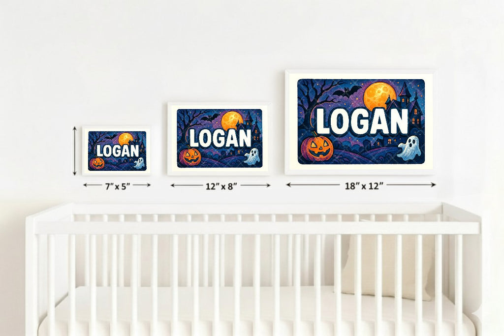 Personalized name art for Logan