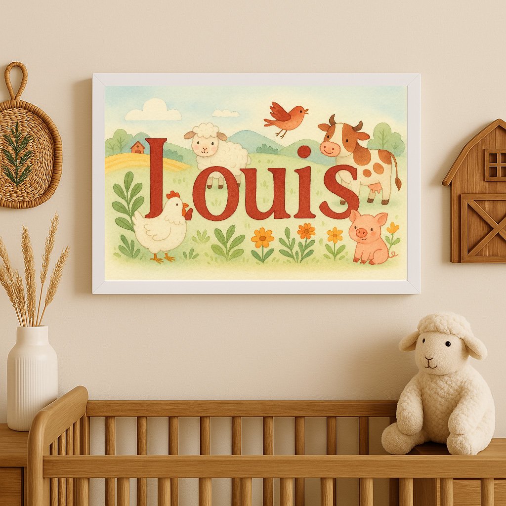 Louis's Customized Farm Name Art 123
