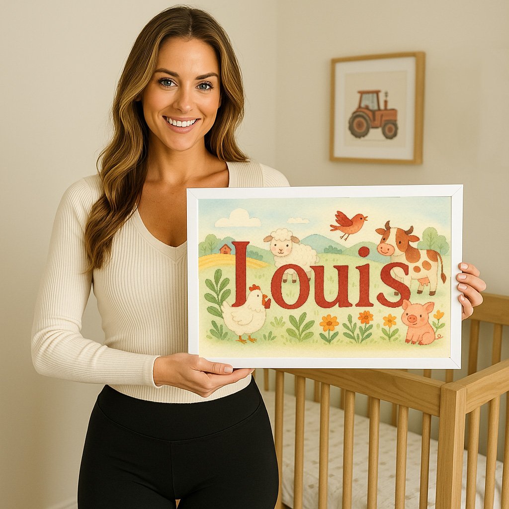 Louis's Customized Farm Name Art 123
