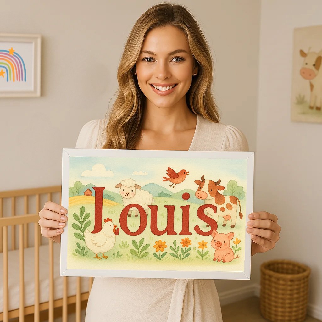 Louis's Customized Farm Name Art 123
