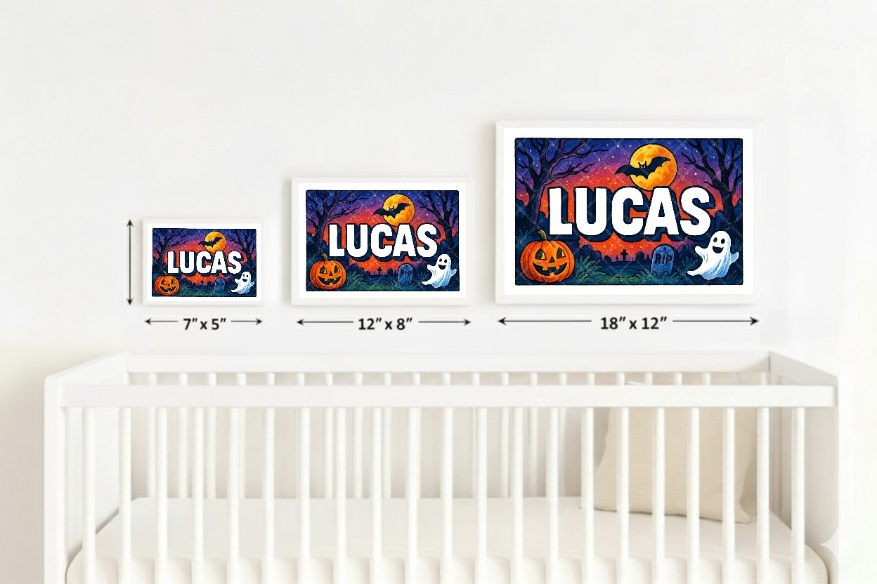 Personalized name art for Lucas