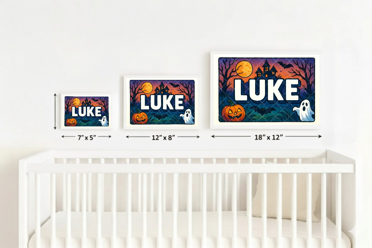 Personalized name art for Luke