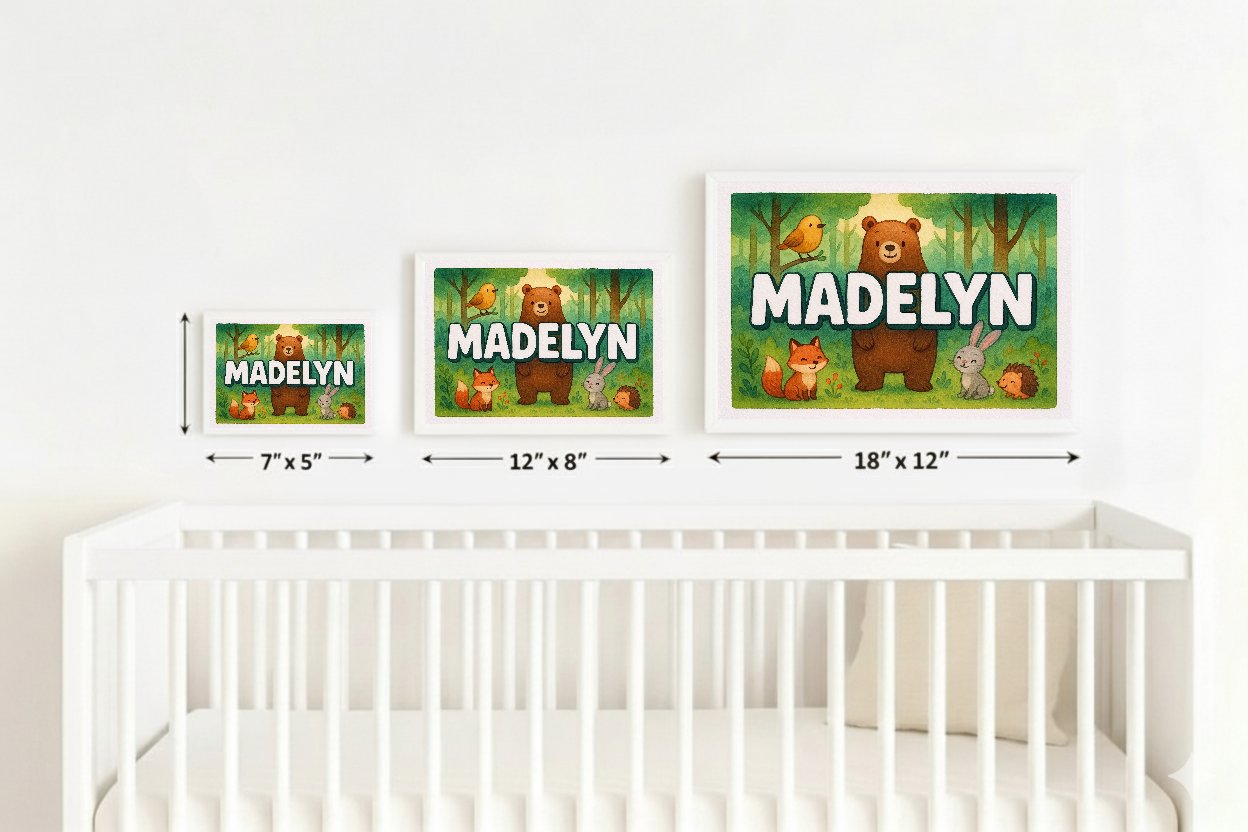 Personalized name art for Madelyn
