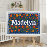 Calm personalized name art for Madelyn