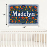 Calm personalized name art for Madelyn