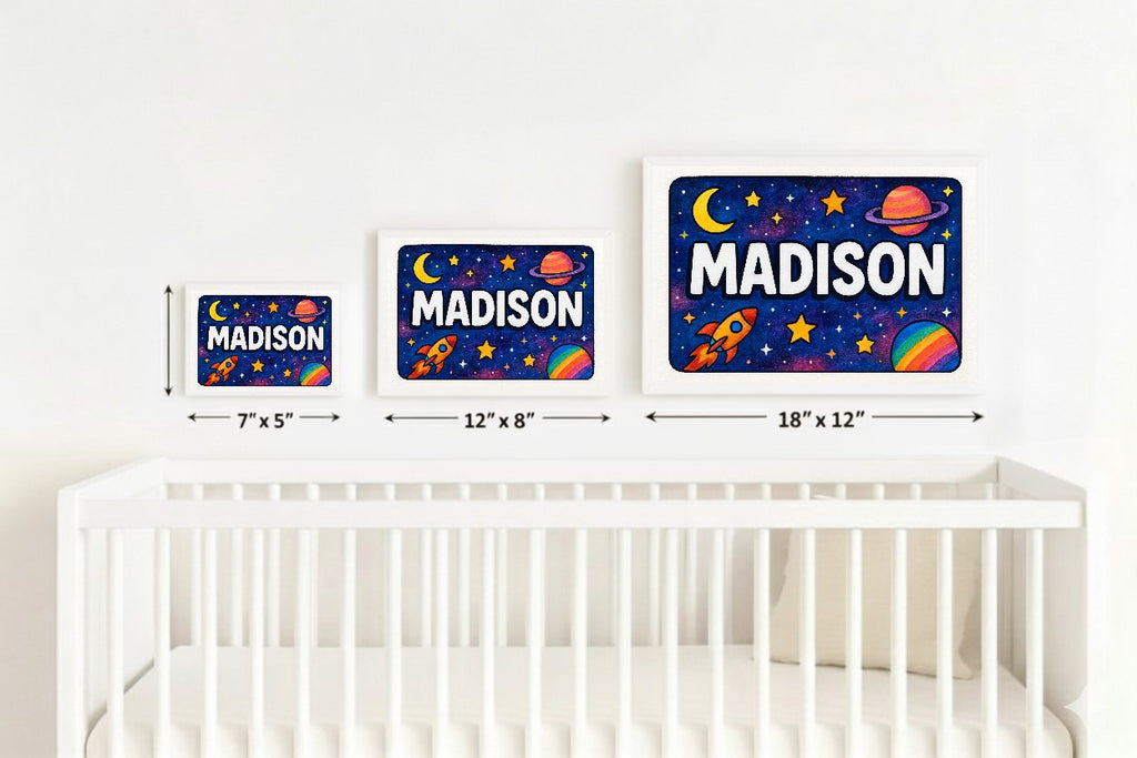 Personalized name art for Madison