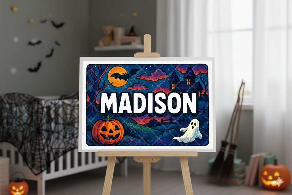Personalized name art for Madison
