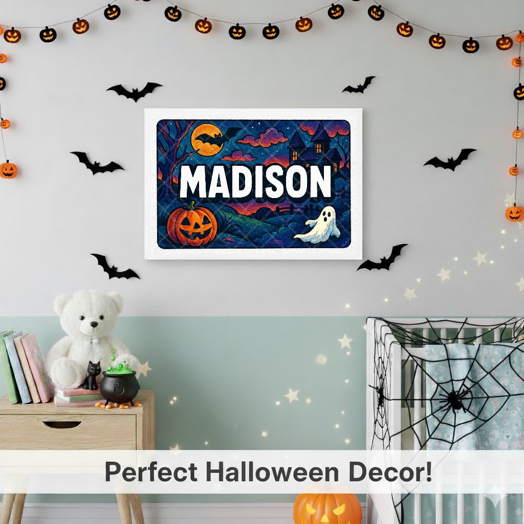 Personalized name art for Madison