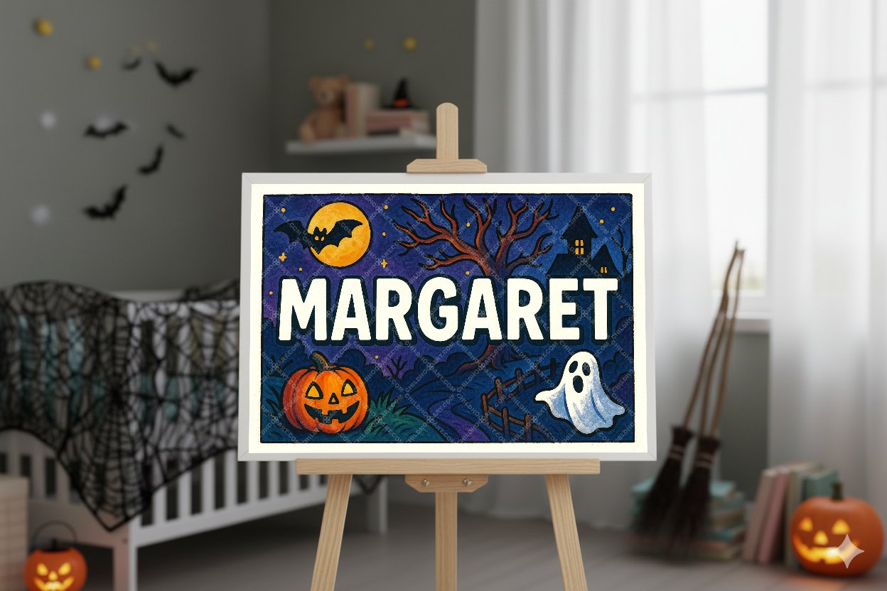 Personalized name art for Margaret