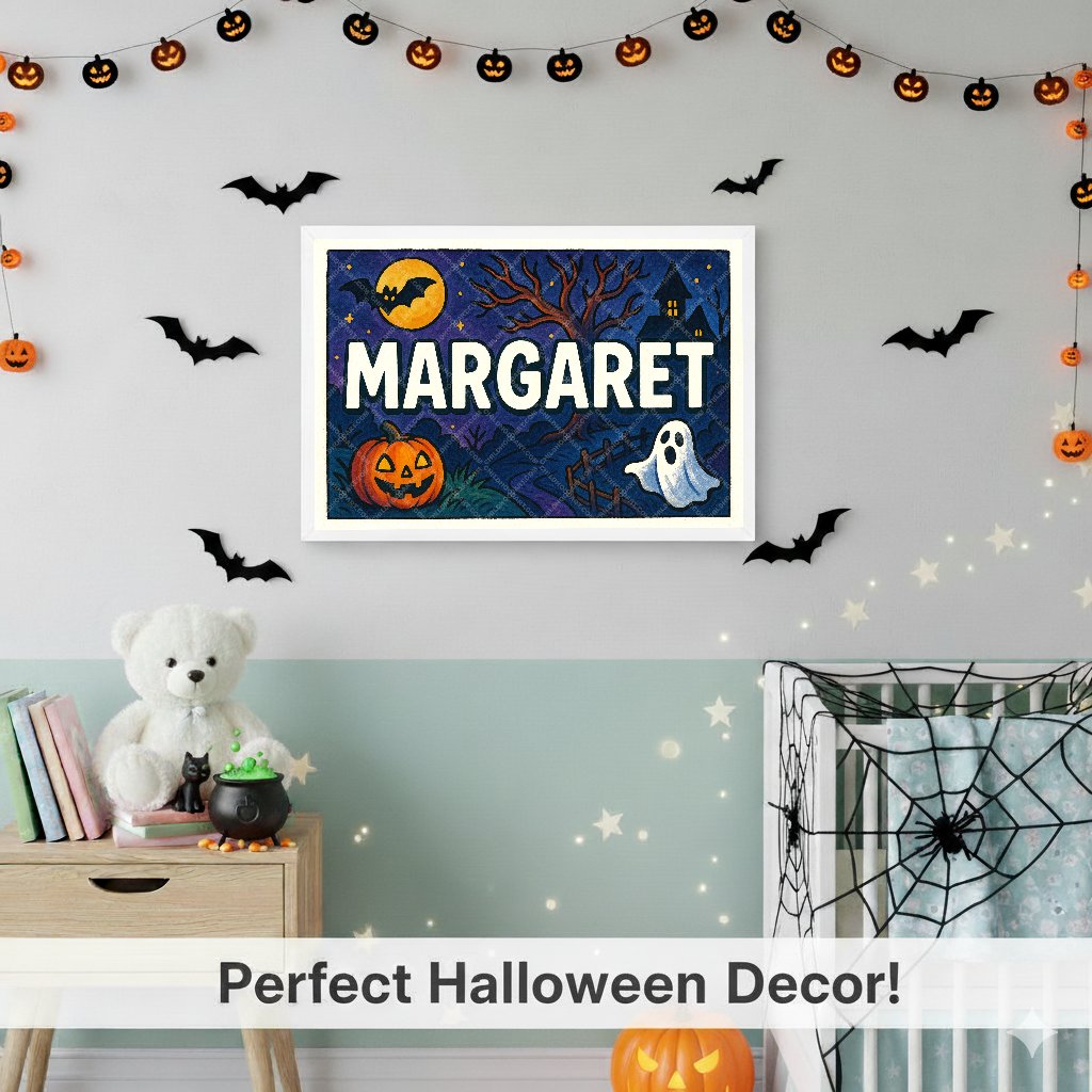 Personalized name art for Margaret