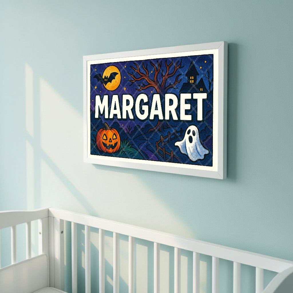 Personalized name art for Margaret