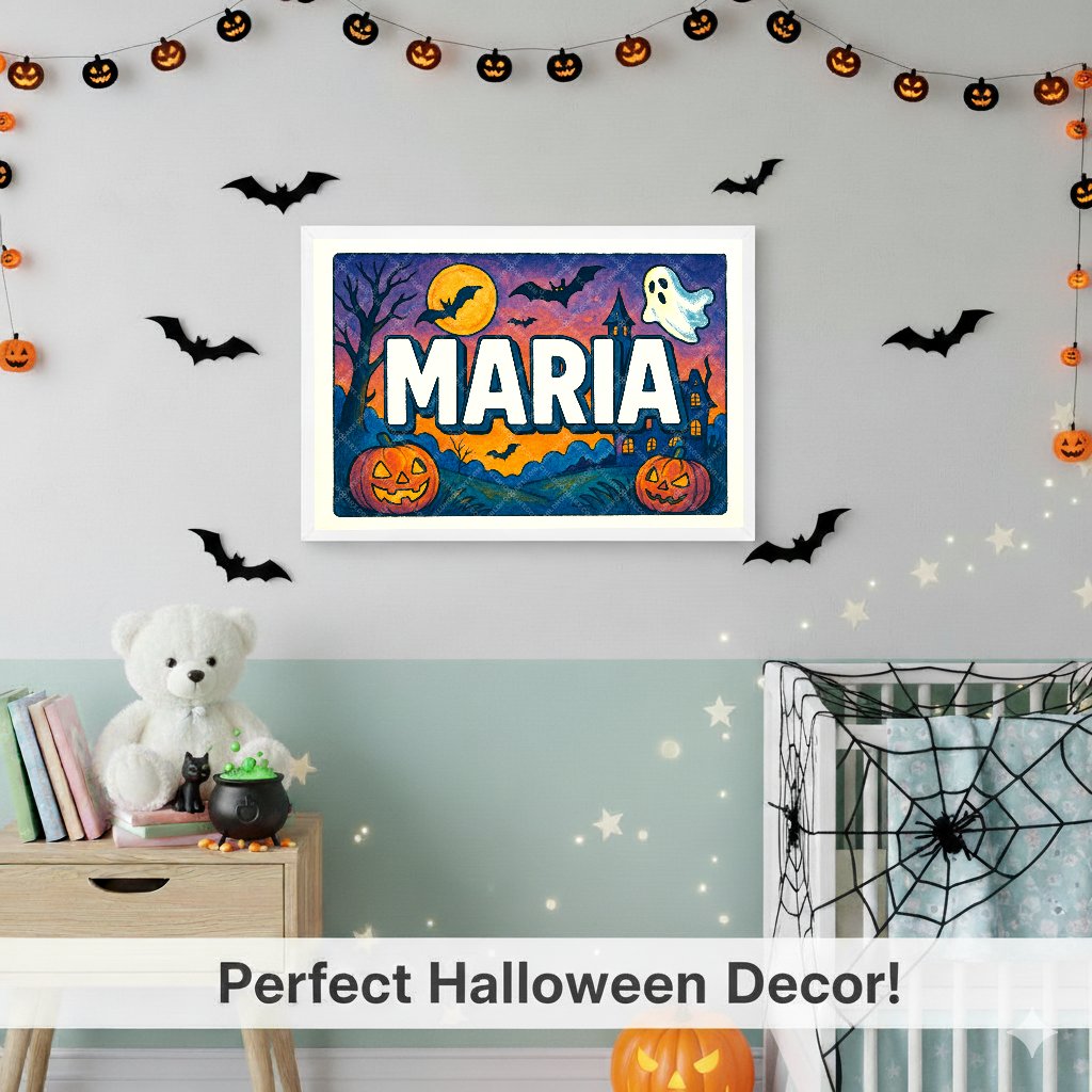 Personalized name art for Maria