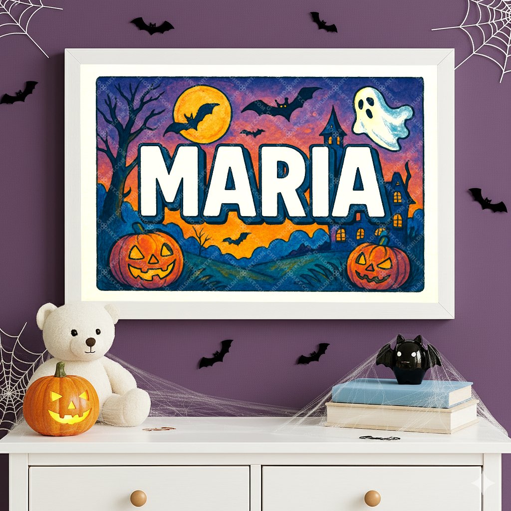 Personalized name art for Maria