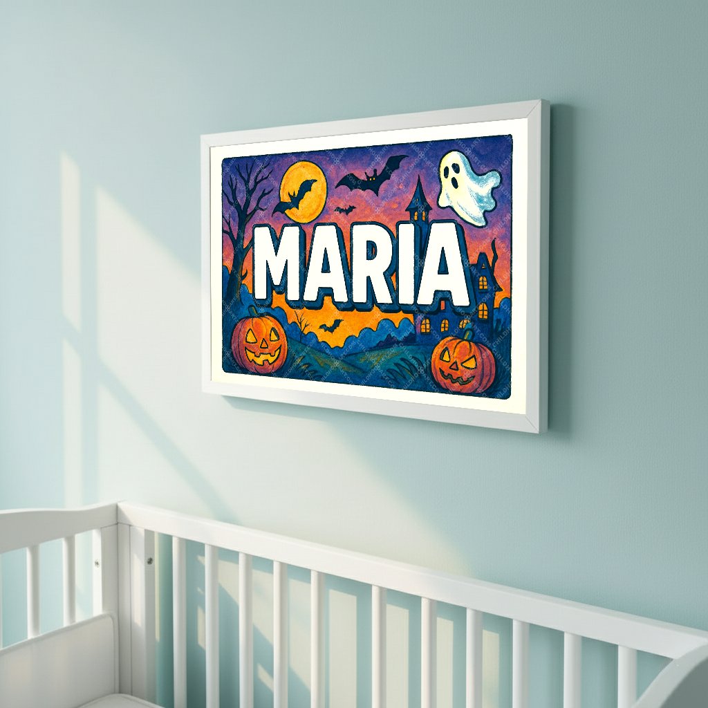 Personalized name art for Maria