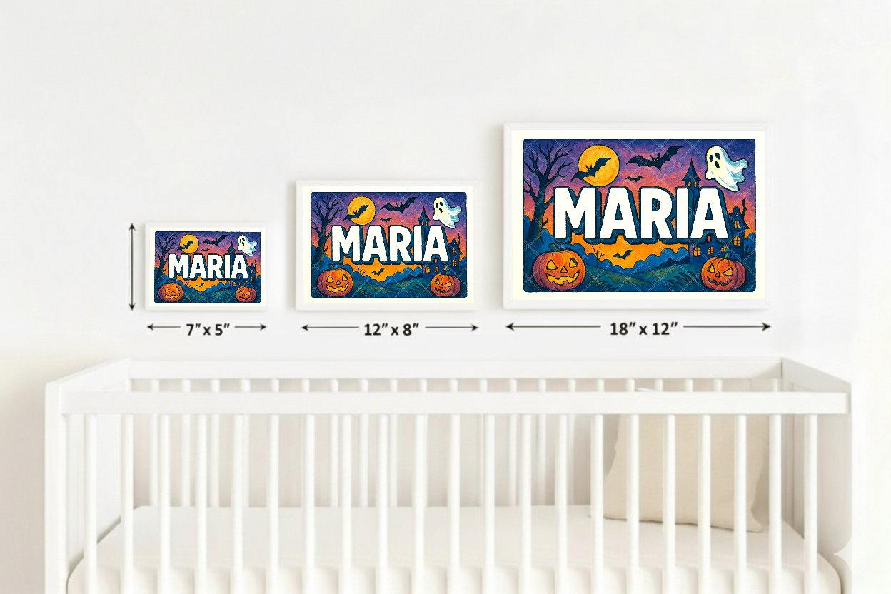 Personalized name art for Maria
