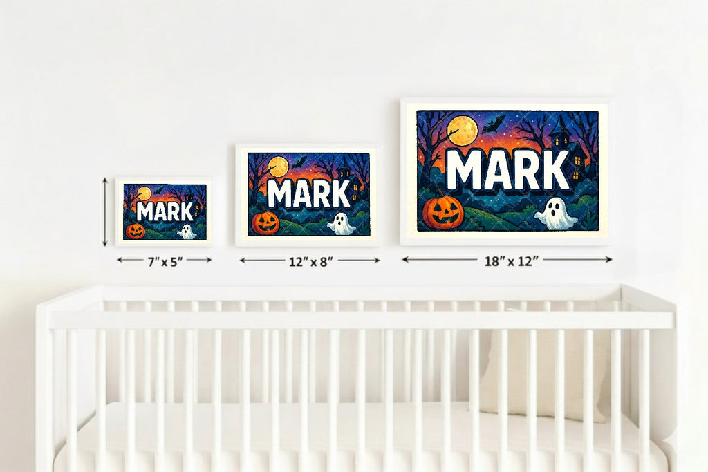 Personalized name art for Mark