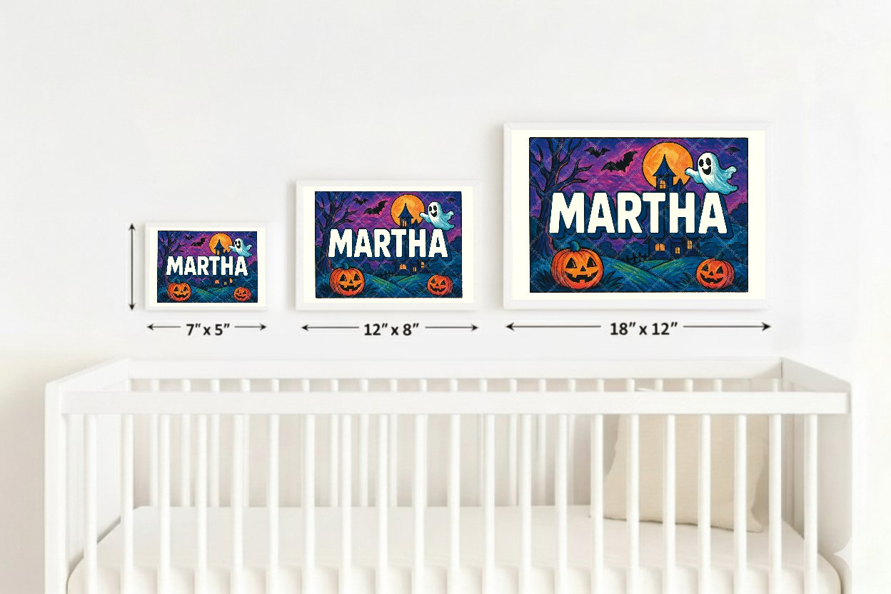 Personalized name art for Martha