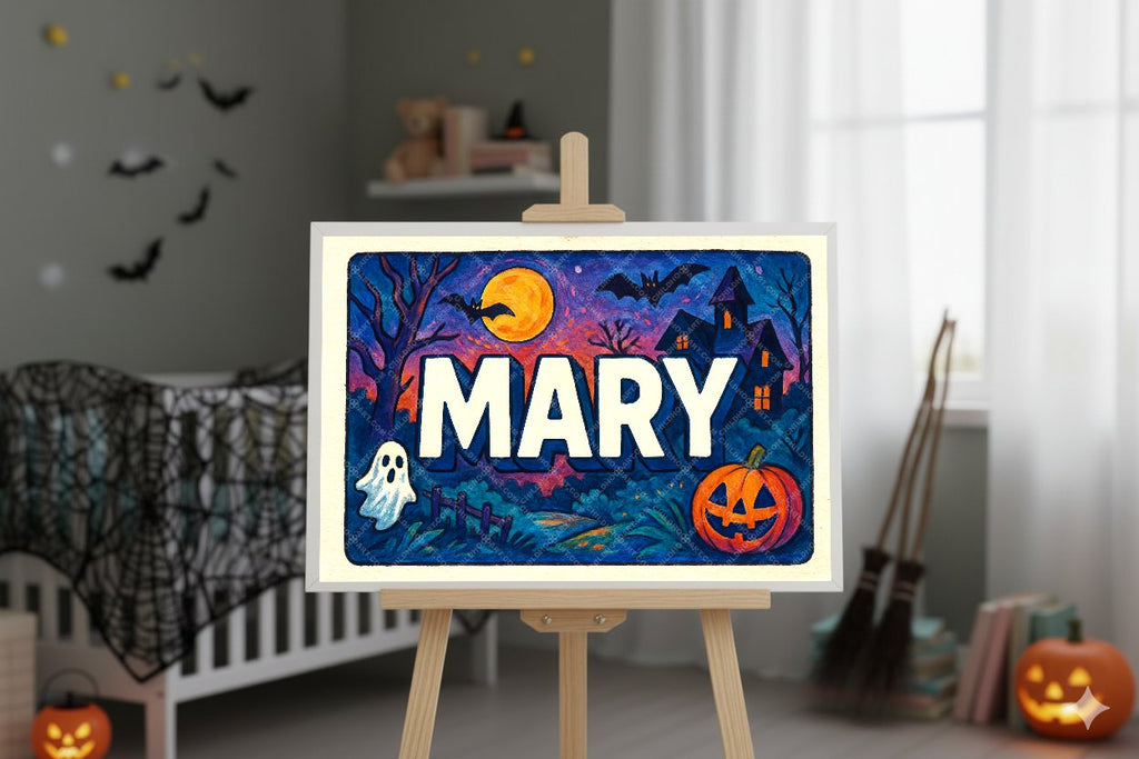 Personalized name art for Mary