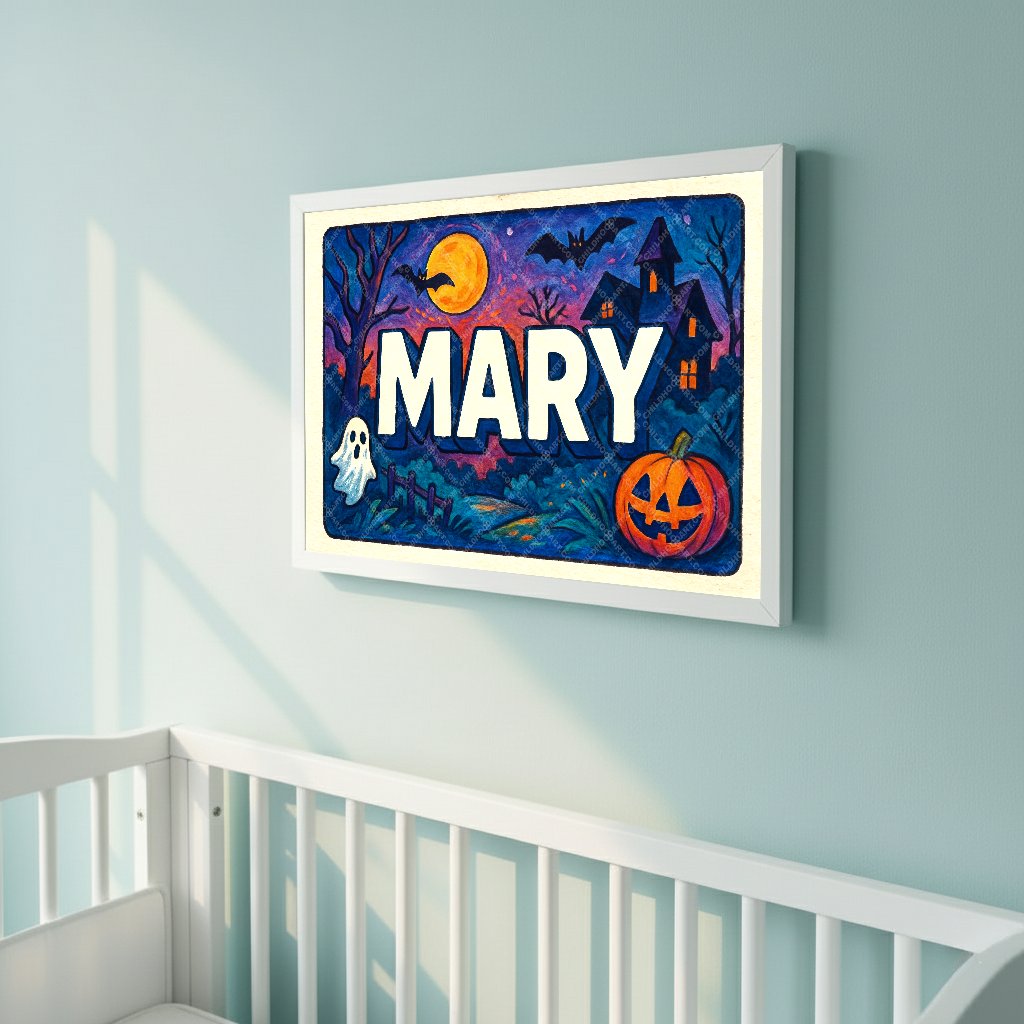Personalized name art for Mary
