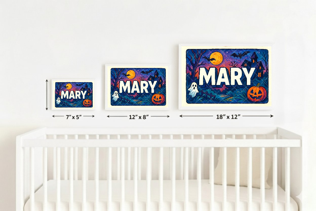 Personalized name art for Mary