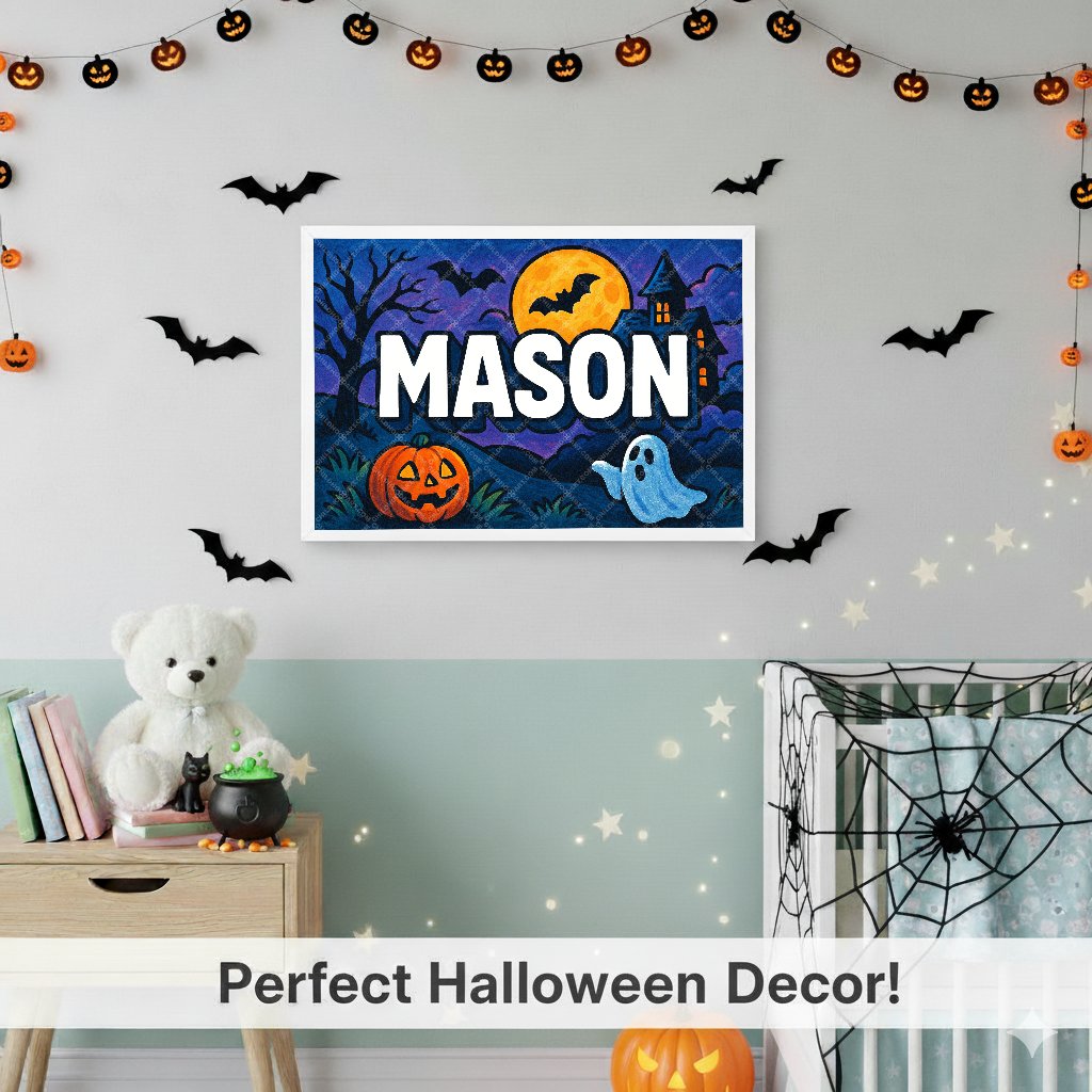 Personalized name art for Mason