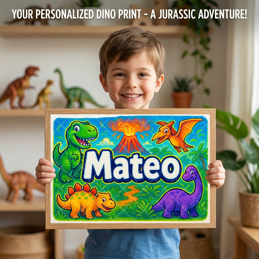 Personalized name art for Mateo