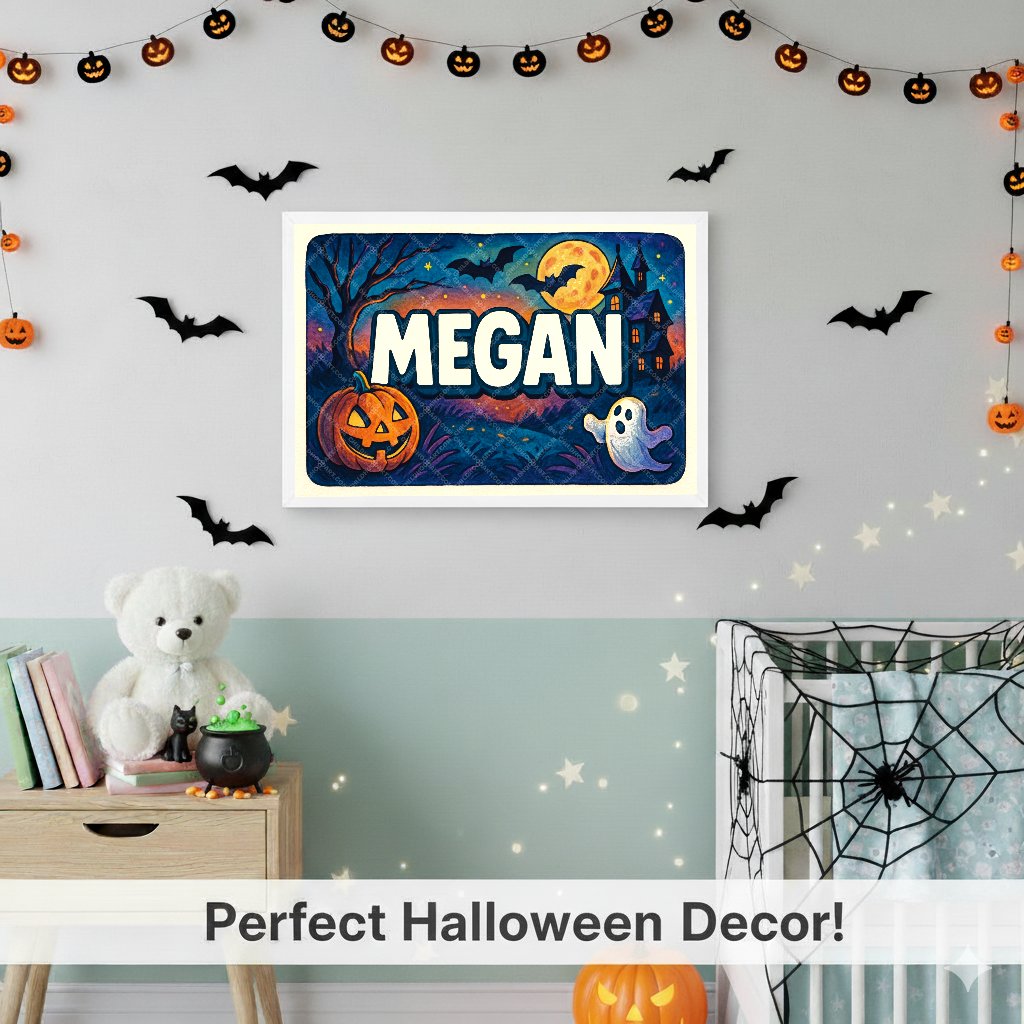 Personalized name art for Megan