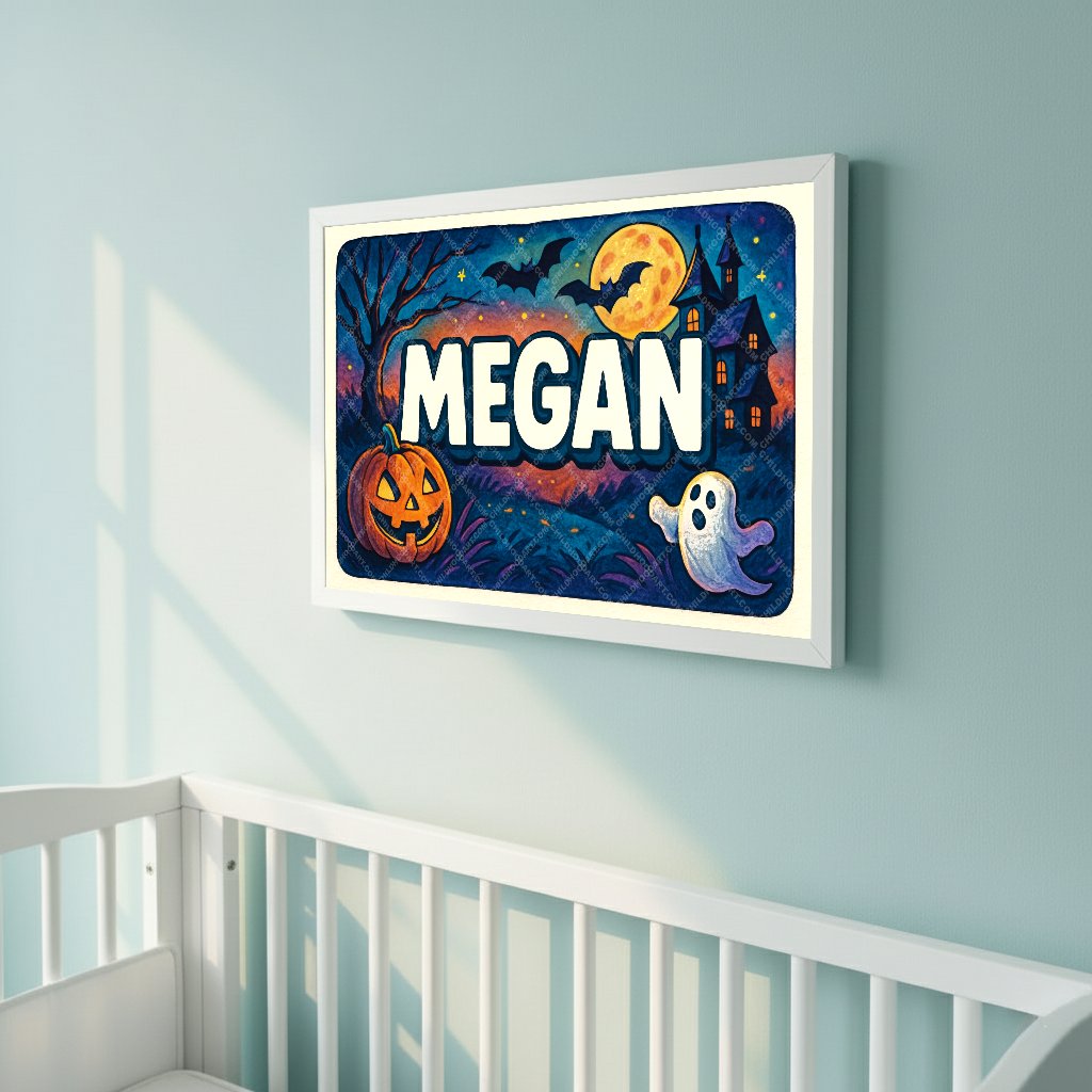 Personalized name art for Megan