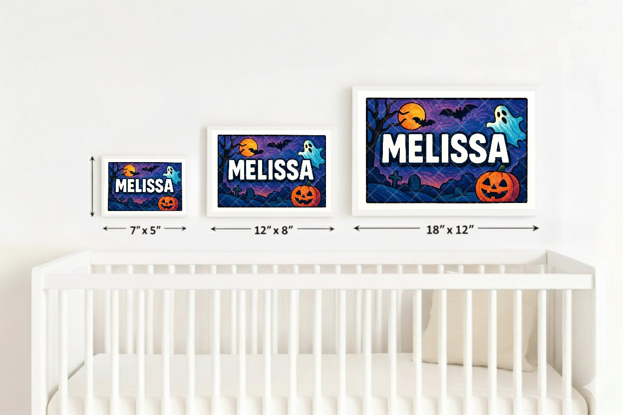 Personalized name art for Melissa