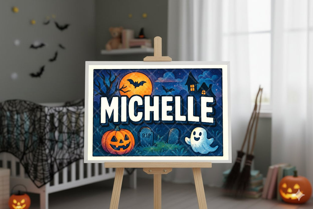 Personalized name art for Michelle
