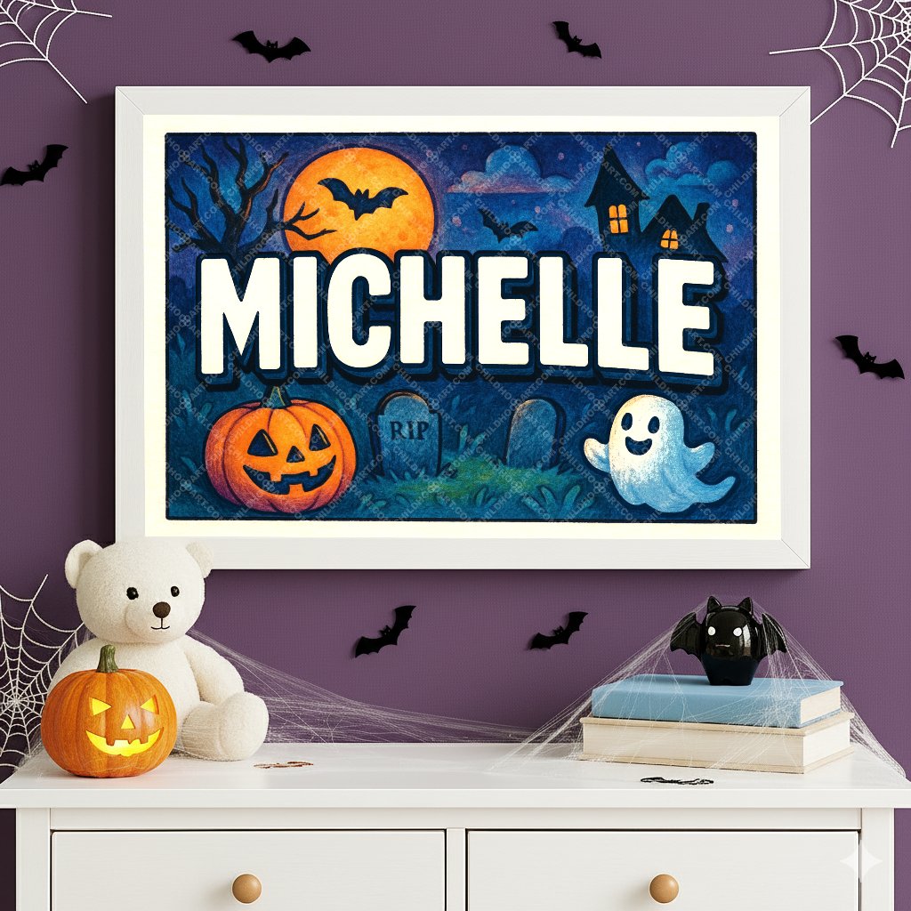 Personalized name art for Michelle