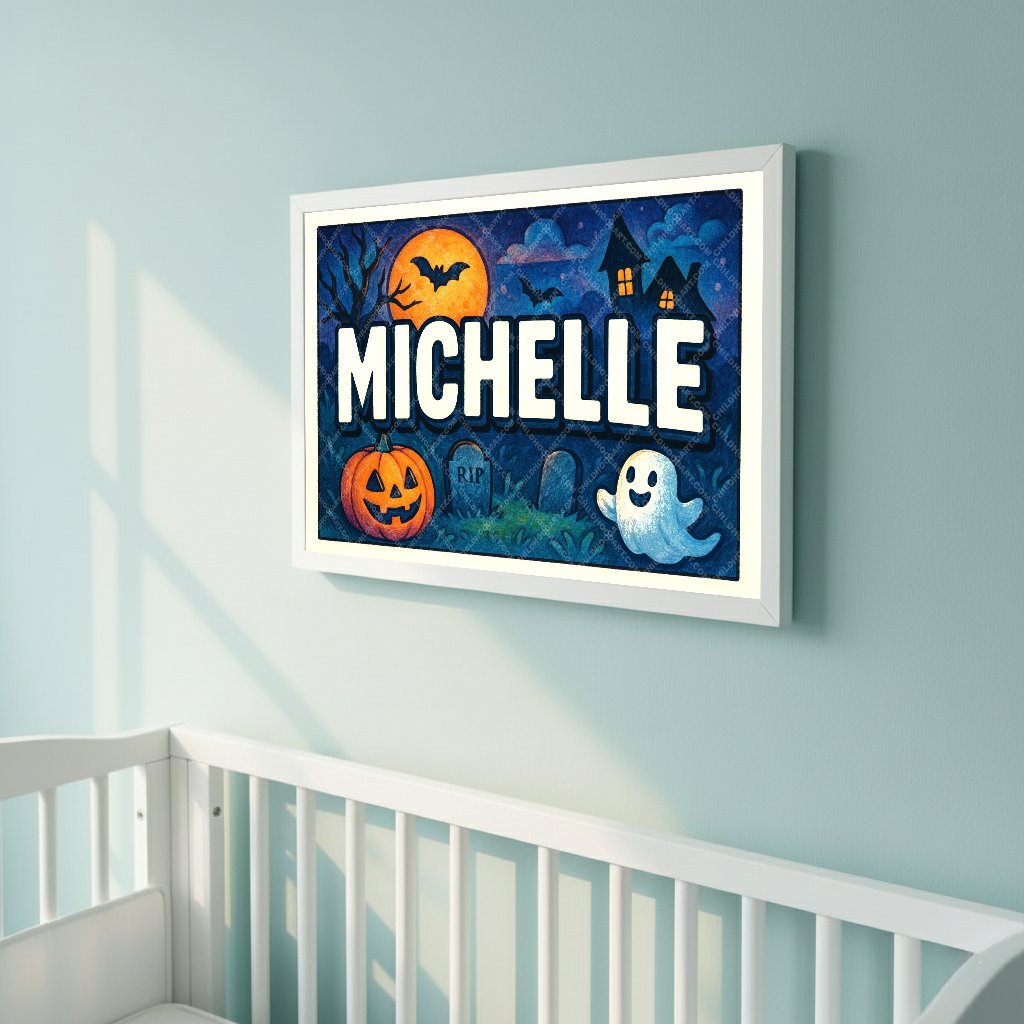 Personalized name art for Michelle