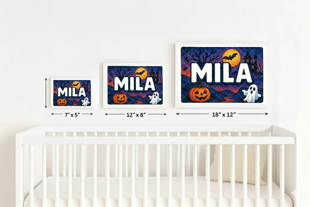 Personalized name art for Mila