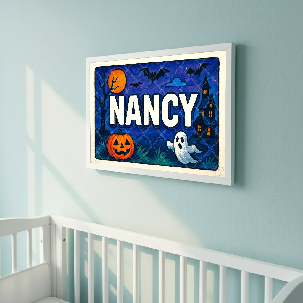 Personalized name art for Nancy
