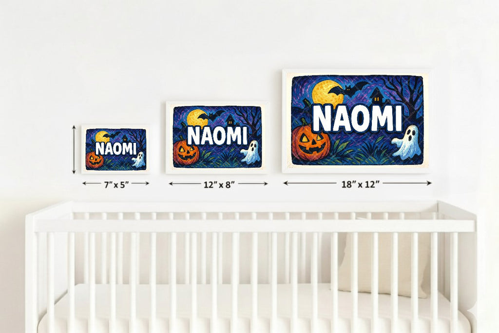 Personalized name art for Naomi