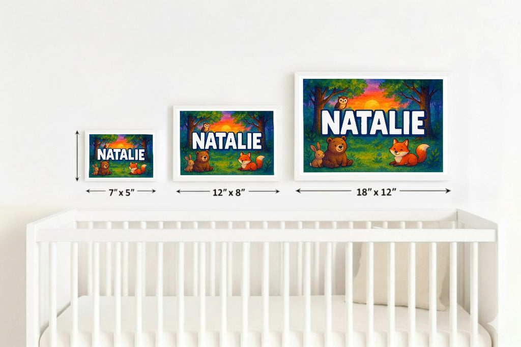 Personalized name art for Natalie