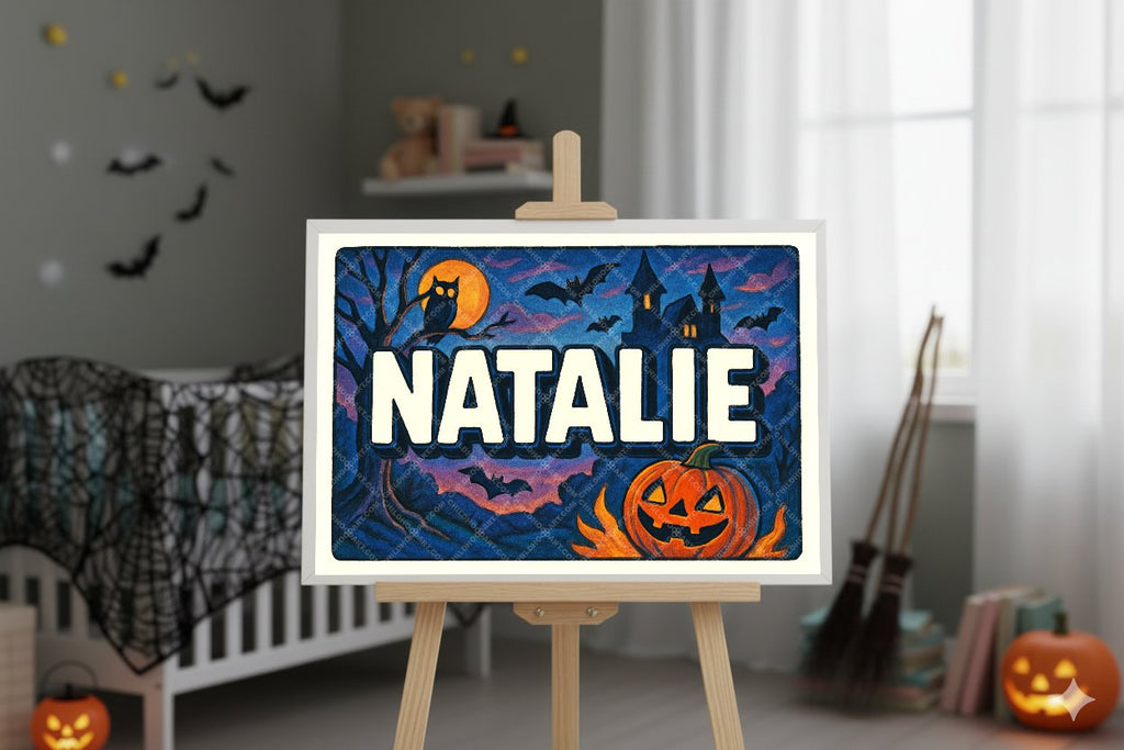 Personalized name art for Natalie