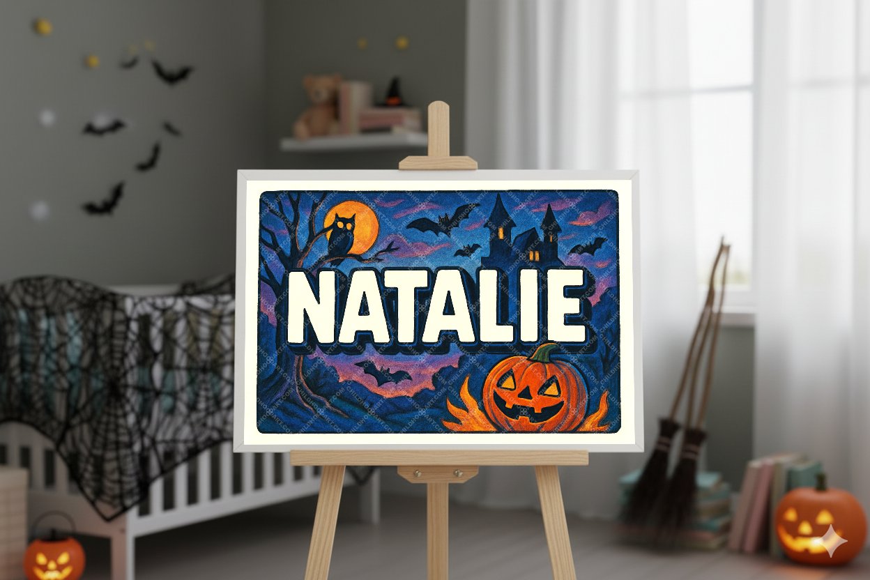 Personalized name art for Natalie