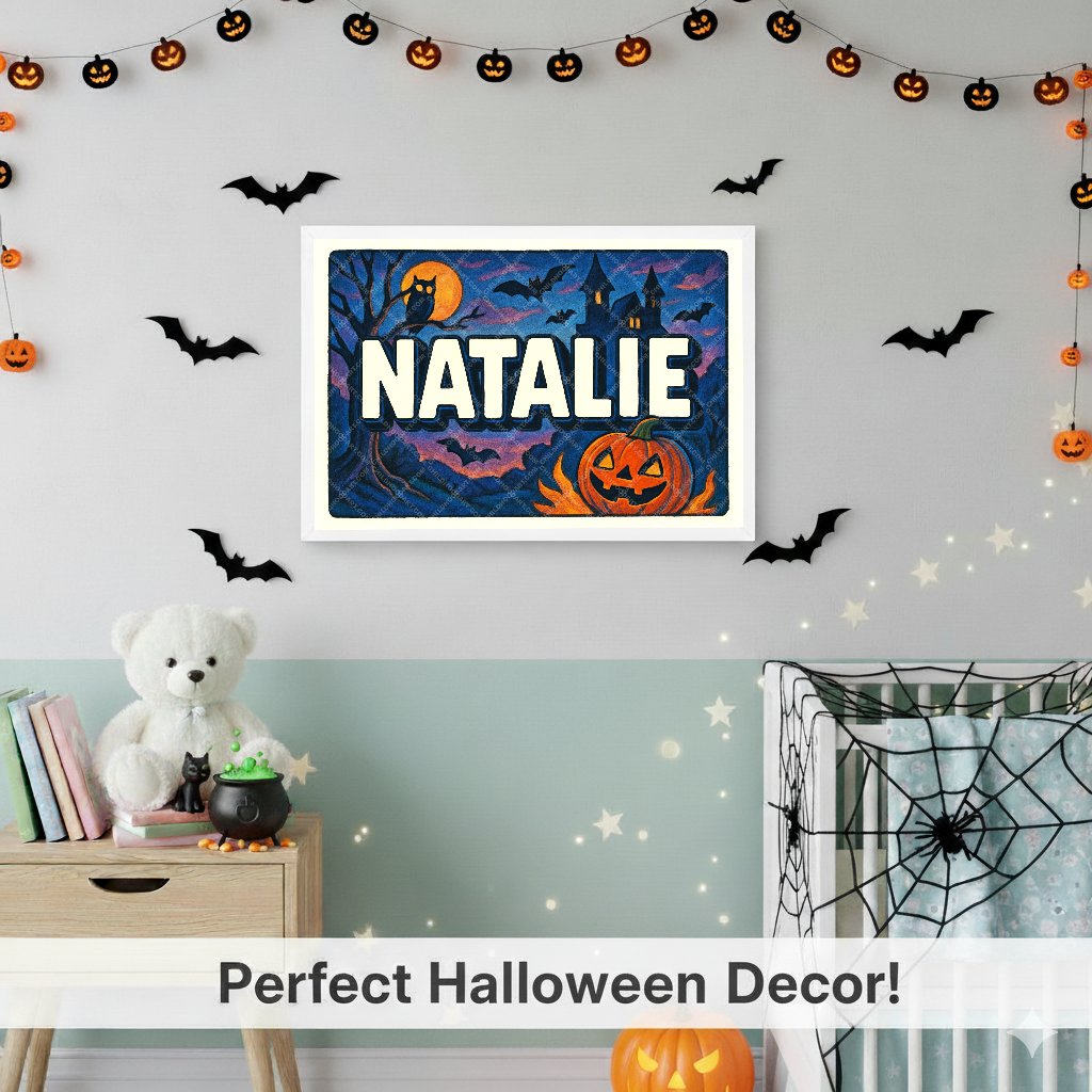 Personalized name art for Natalie