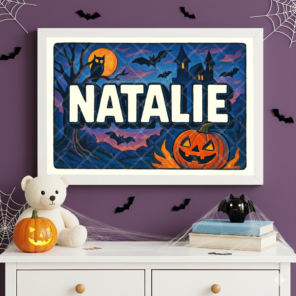 Personalized name art for Natalie