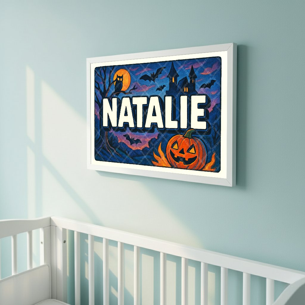 Personalized name art for Natalie