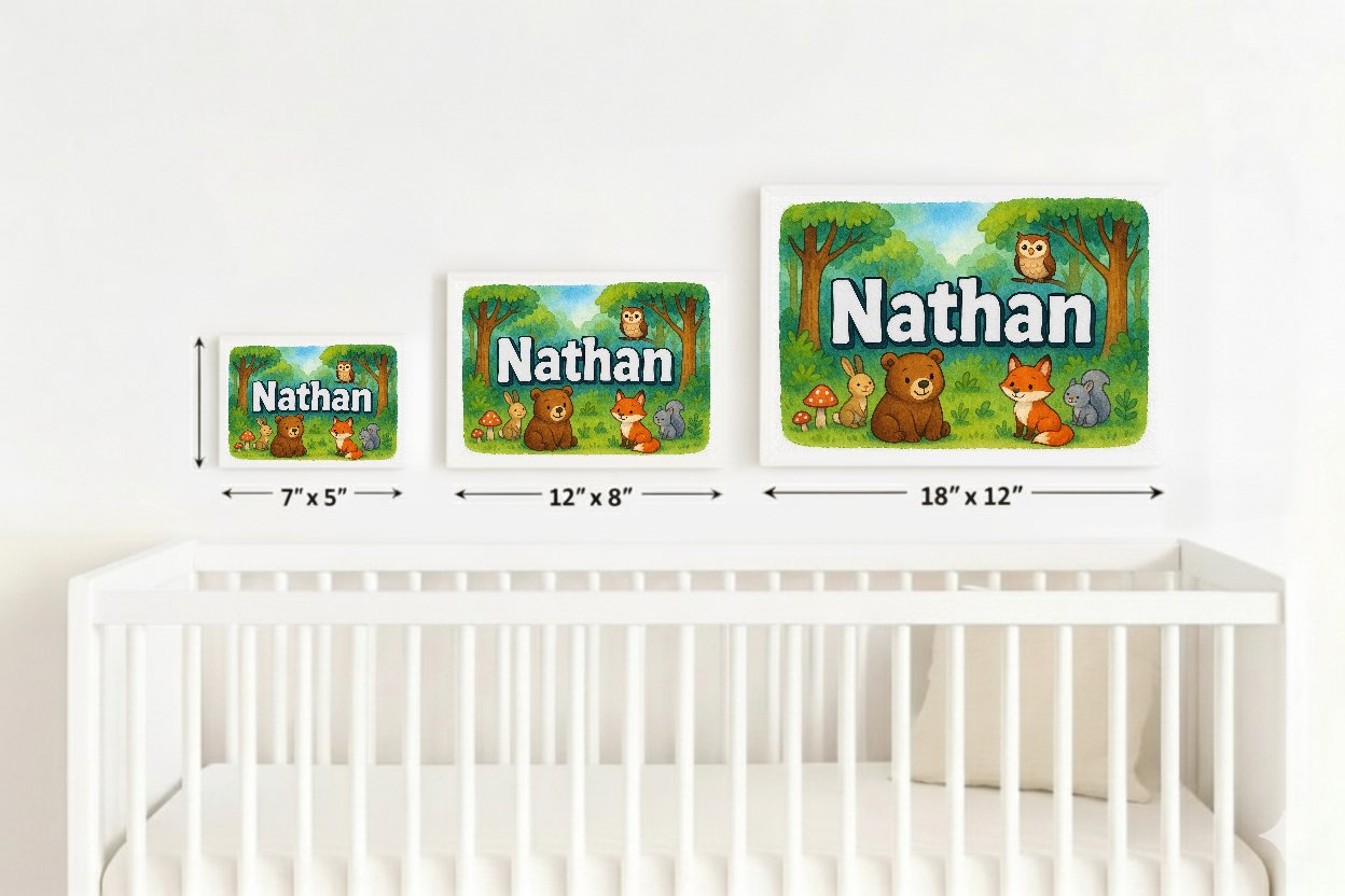 Personalized name art for Nathan