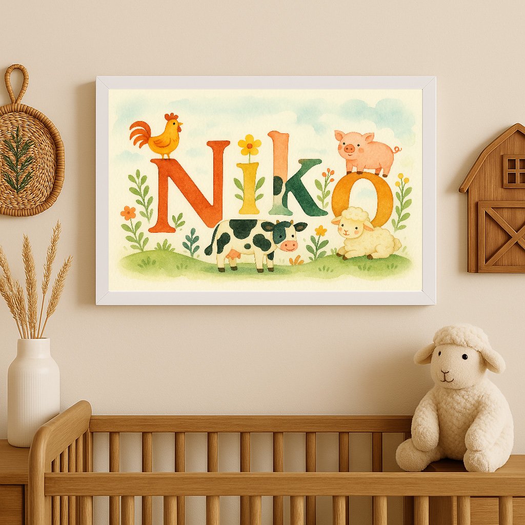 Niko's Customized Farm Name Art 185