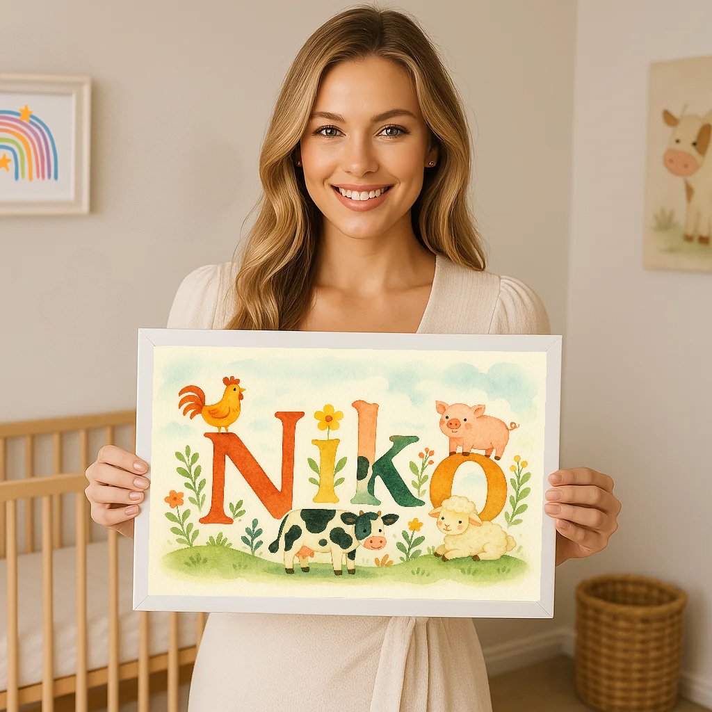 Niko's Customized Farm Name Art 185