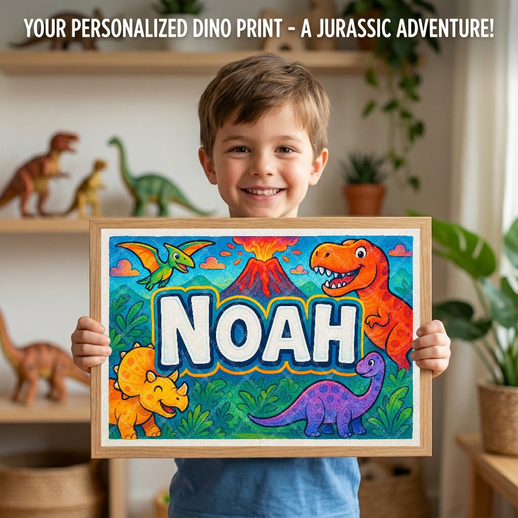 Personalized name art for Noah
