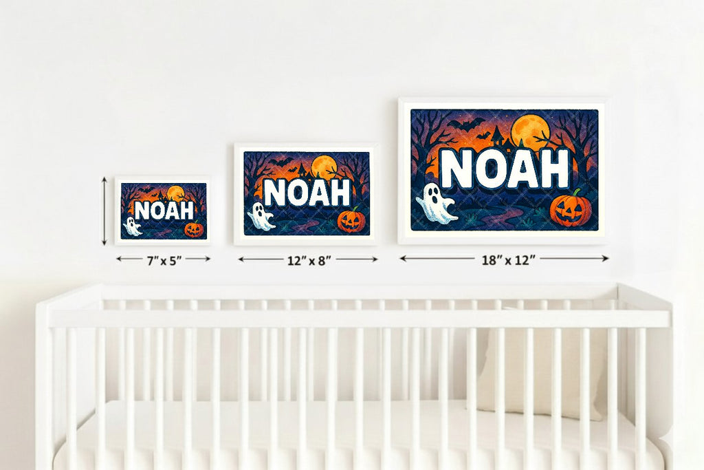 Personalized name art for Noah