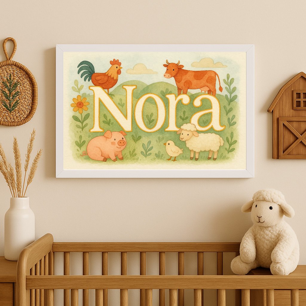 Nora's Customized Farm Name Art 01