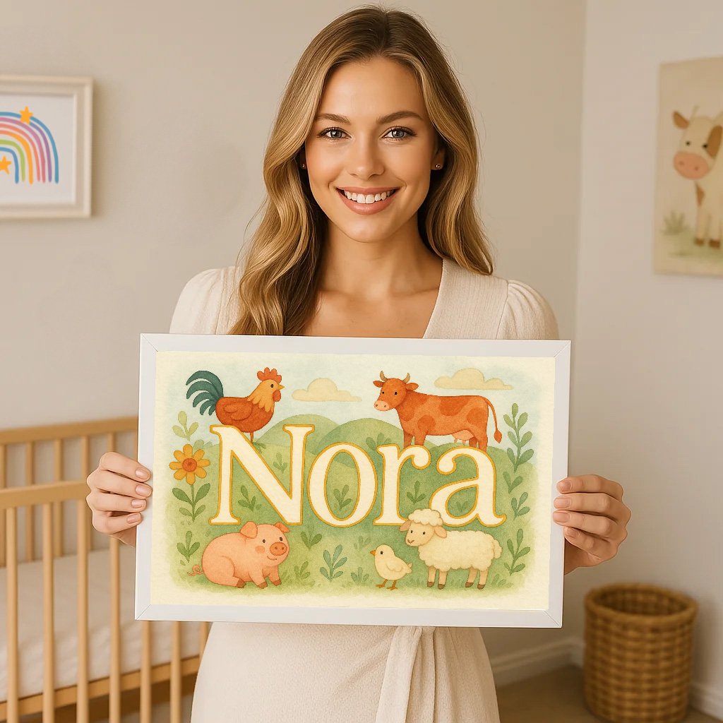 Nora's Customized Farm Name Art 01