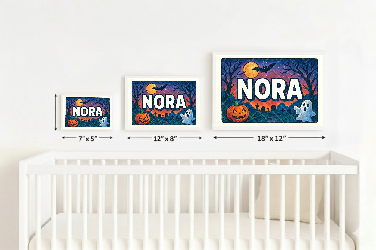 Personalized name art for Nora
