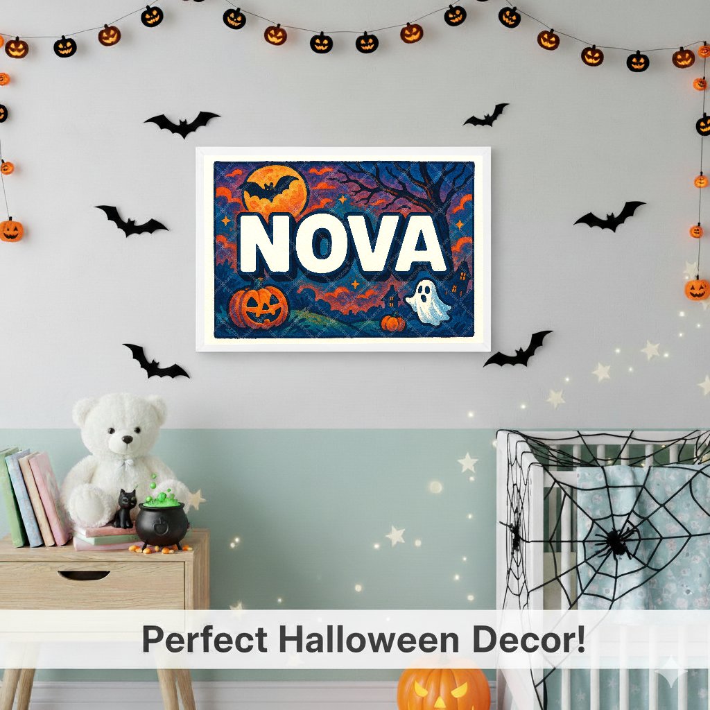 Personalized name art for Nova
